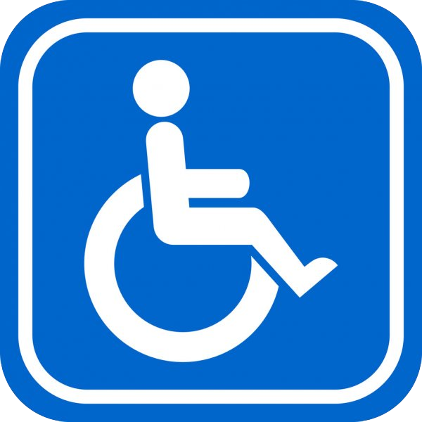 Site accessible aux personnes à mobilité réduite.